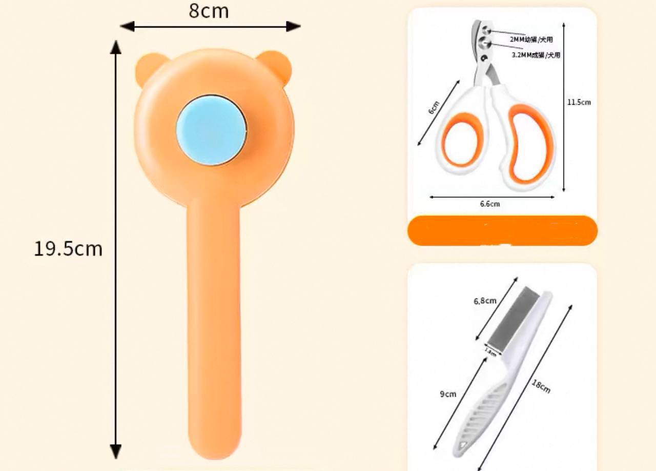 Comb Set 3in1