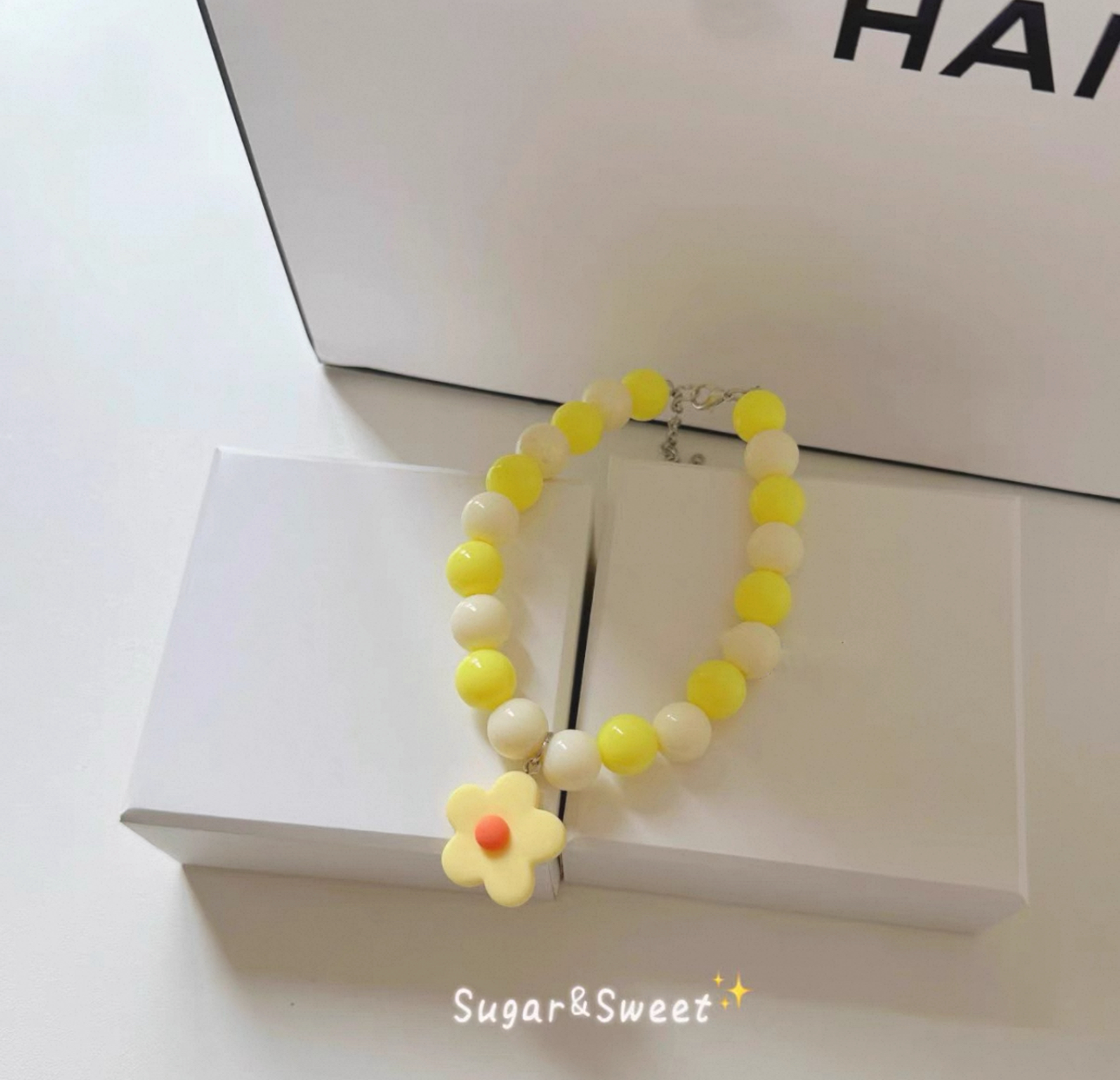 Flower collar || Yellow