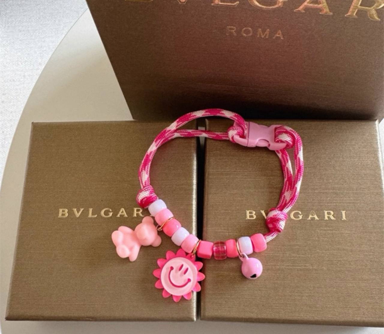 Teddy Collar || Pink